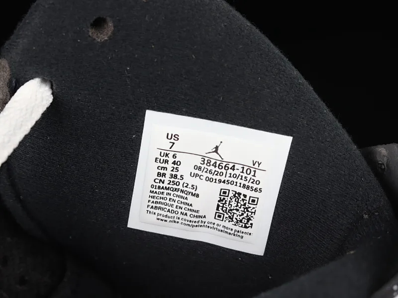 All categories Air Jordan Jordan series basketball shoes Air Jordan 6 Air Jordan 6 Retro "OREO" AJ6 Joe 6 Oreo 384664-101